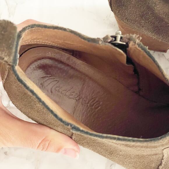 MADEWELL The Brenner Boot Brown Suede 7.5 - Picture 8 of 8